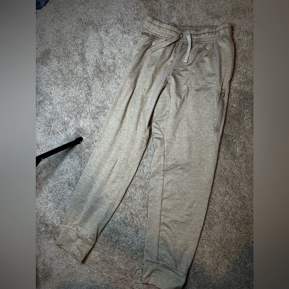 LIKE NEW. Boys cream Jogger Pants